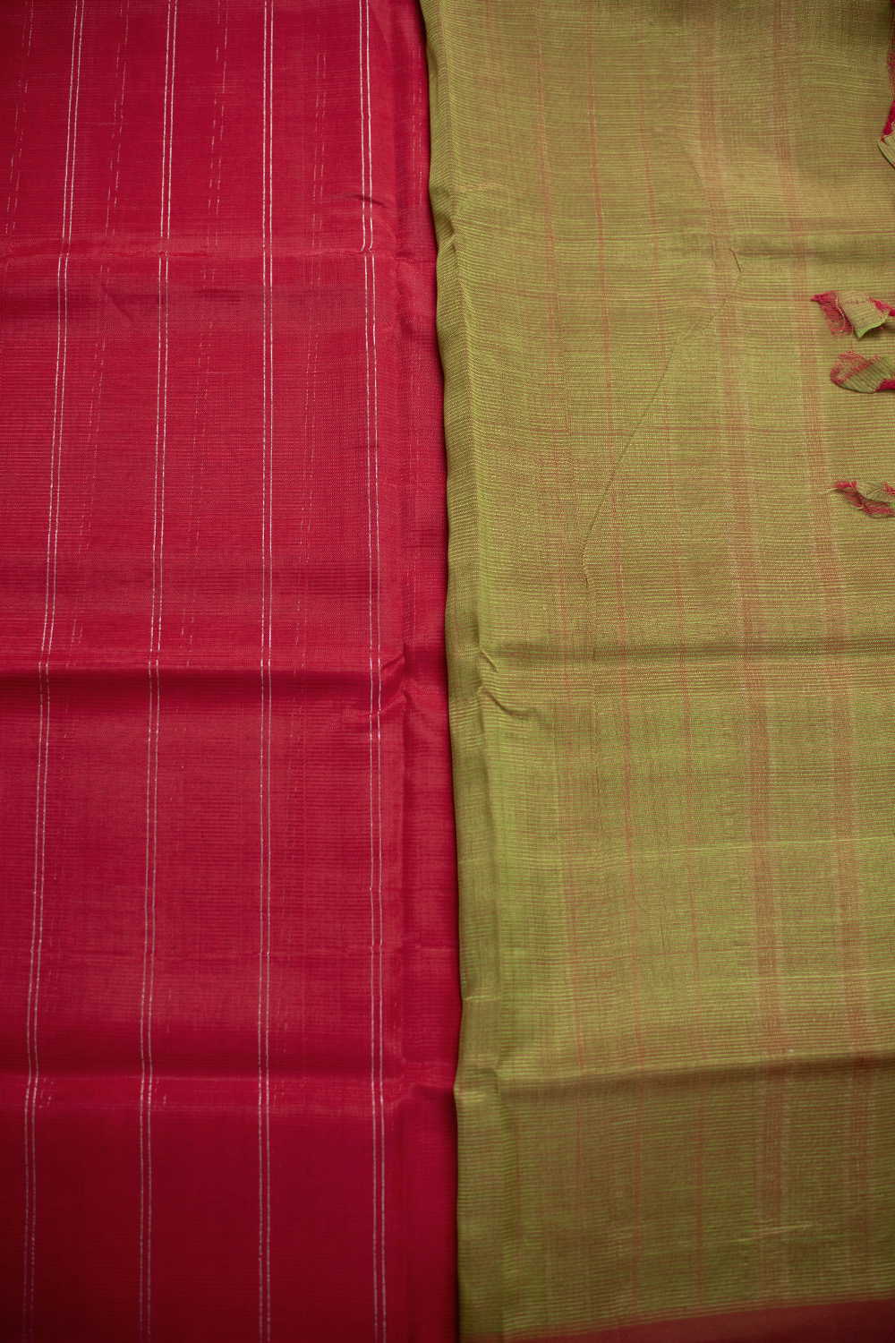 Mangalgiri Silk Cotton Saree - Matkatus 