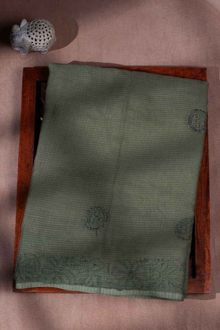 Embroidered Saree - Matkatus