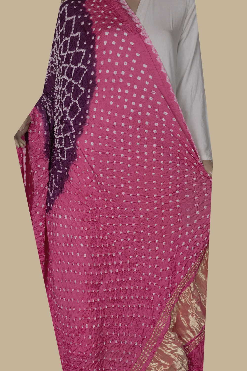 Bandhani Dupatta - Matkatus