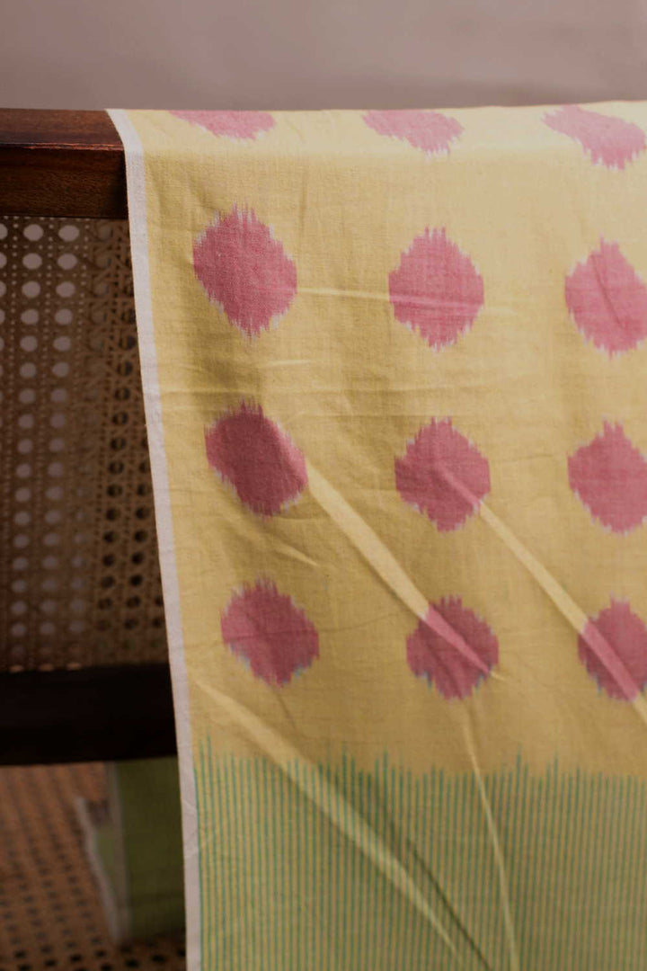 Patterned - Jungle Blocks Ikat Cotton Fabric