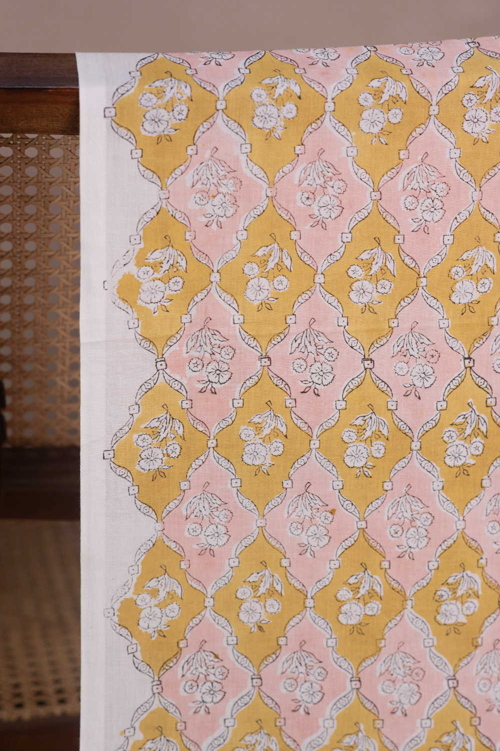 Block Printed Fabric-Matkatus 