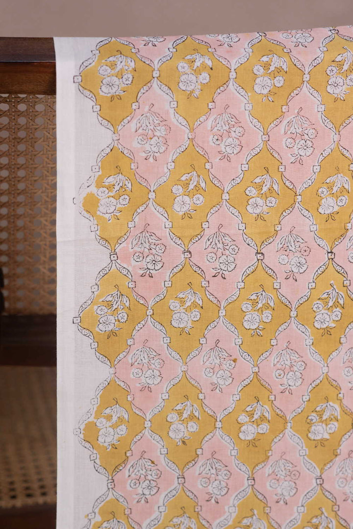 Block Printed Fabric-Matkatus 