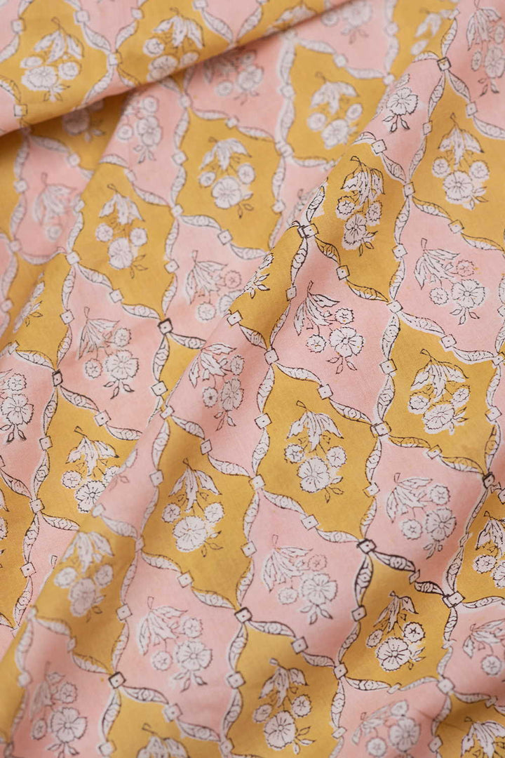 Sanganeri Cotton Fabric - Matkatus 