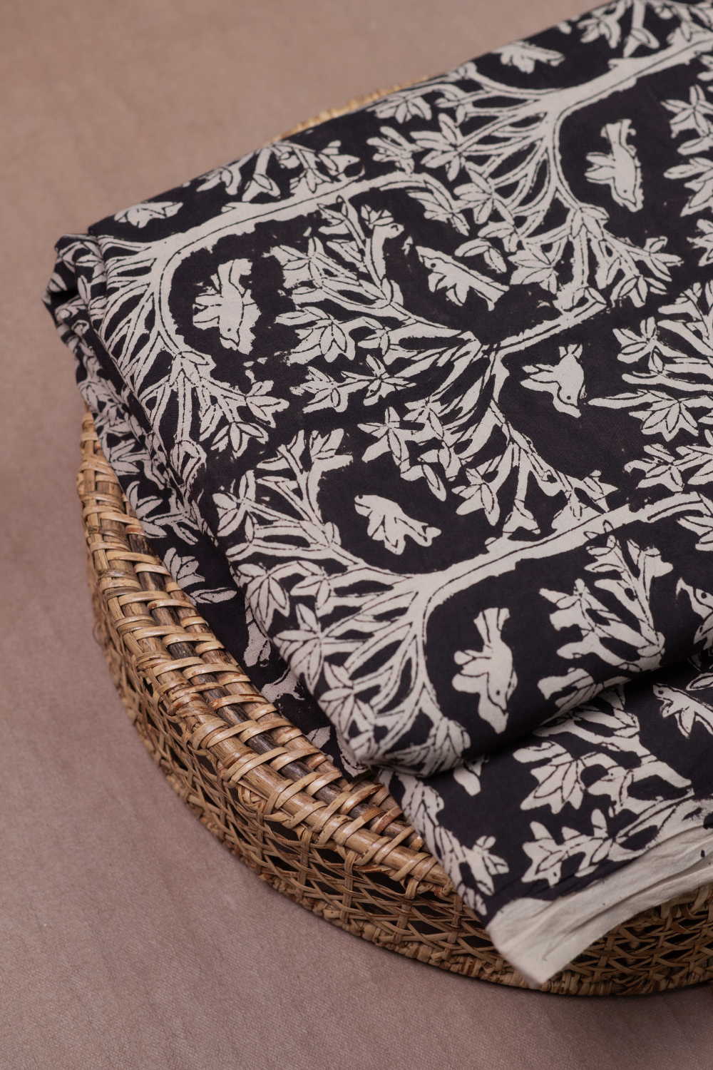 Block Printed Fabric-Matkatus 