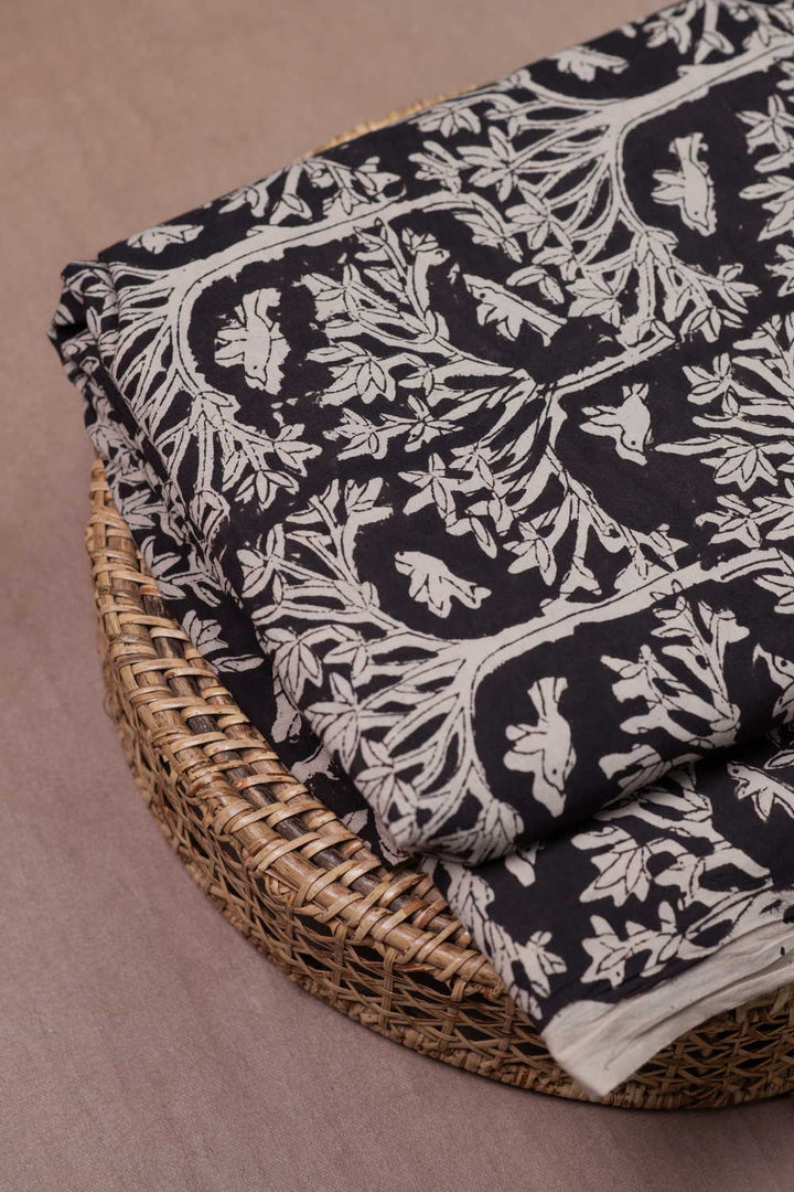 Block Printed Fabric-Matkatus 
