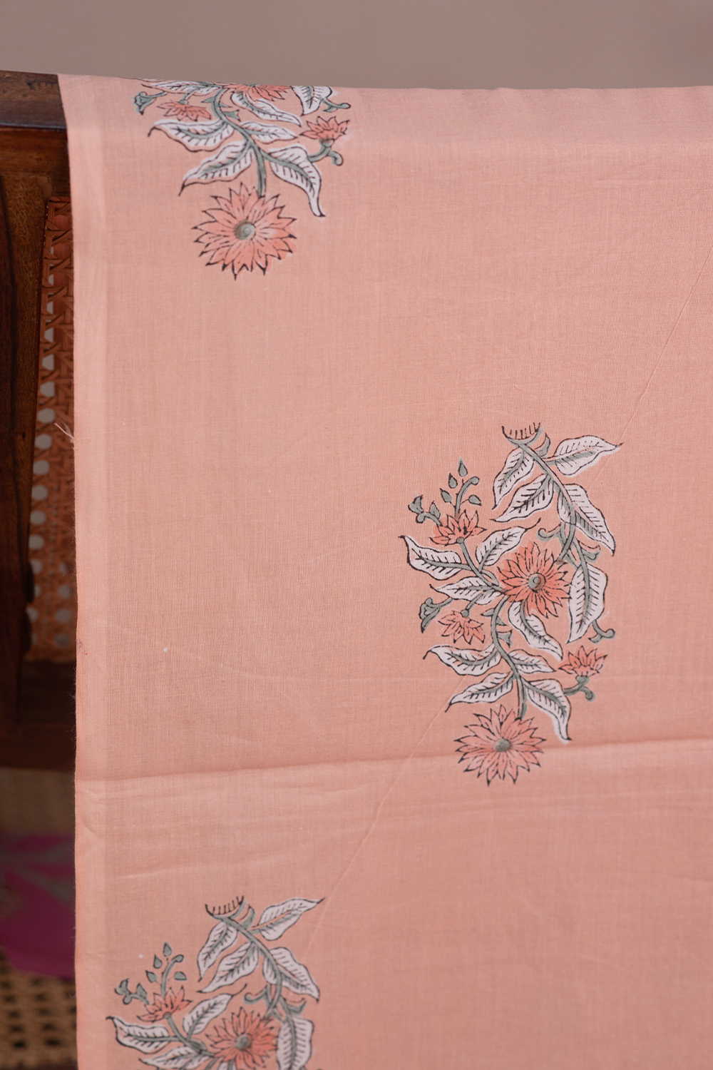 Block Printed Fabric-Matkatus 