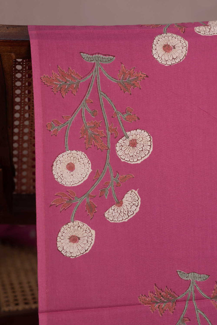 Block Printed Fabric-Matkatus 