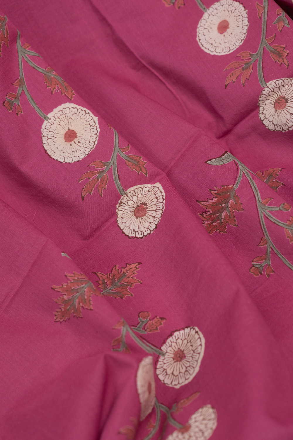 Sanganeri Cotton Fabric - Matkatus 