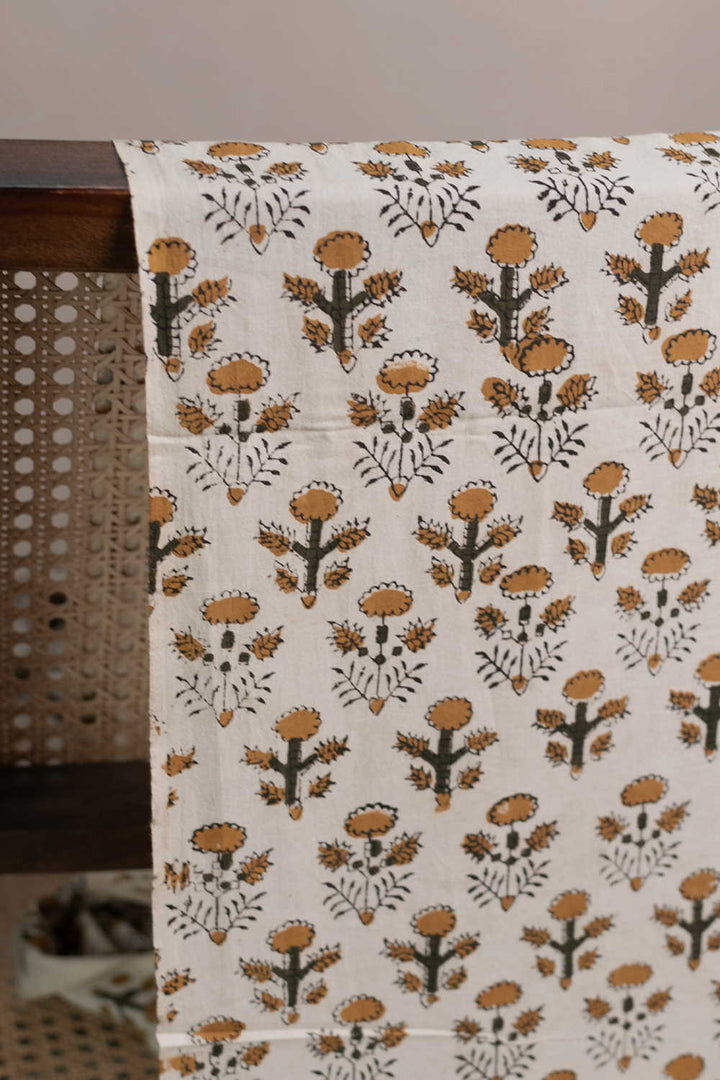 Block Printed Fabric-Matkatus 