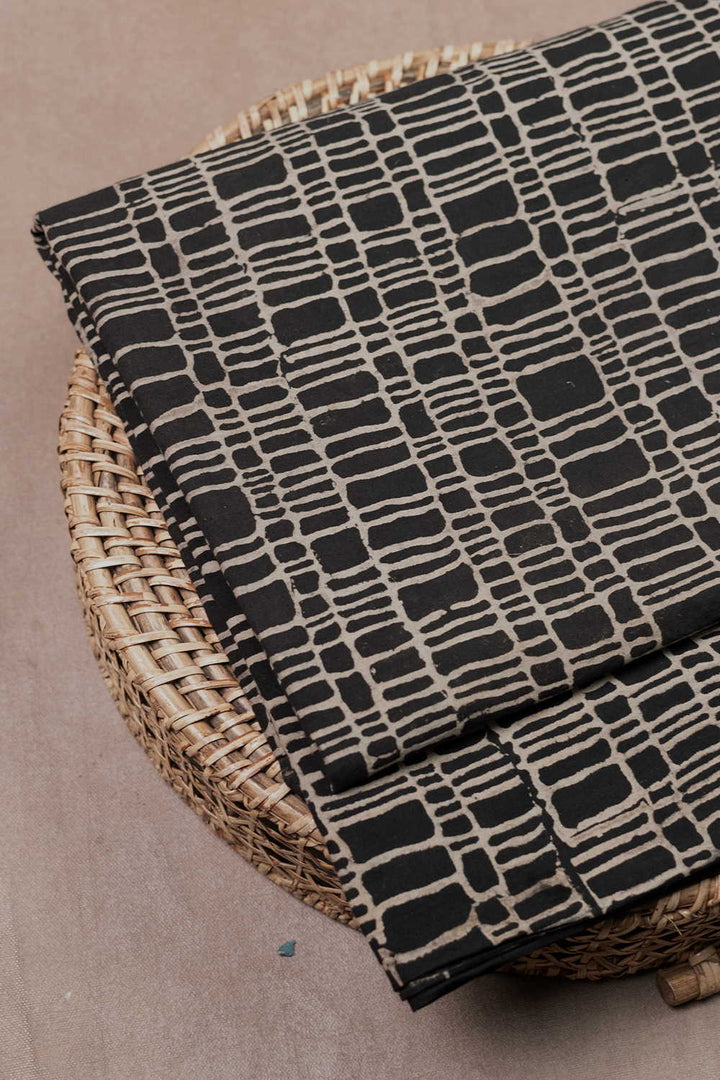 Ajrak Print Fabrics - Matkatus
