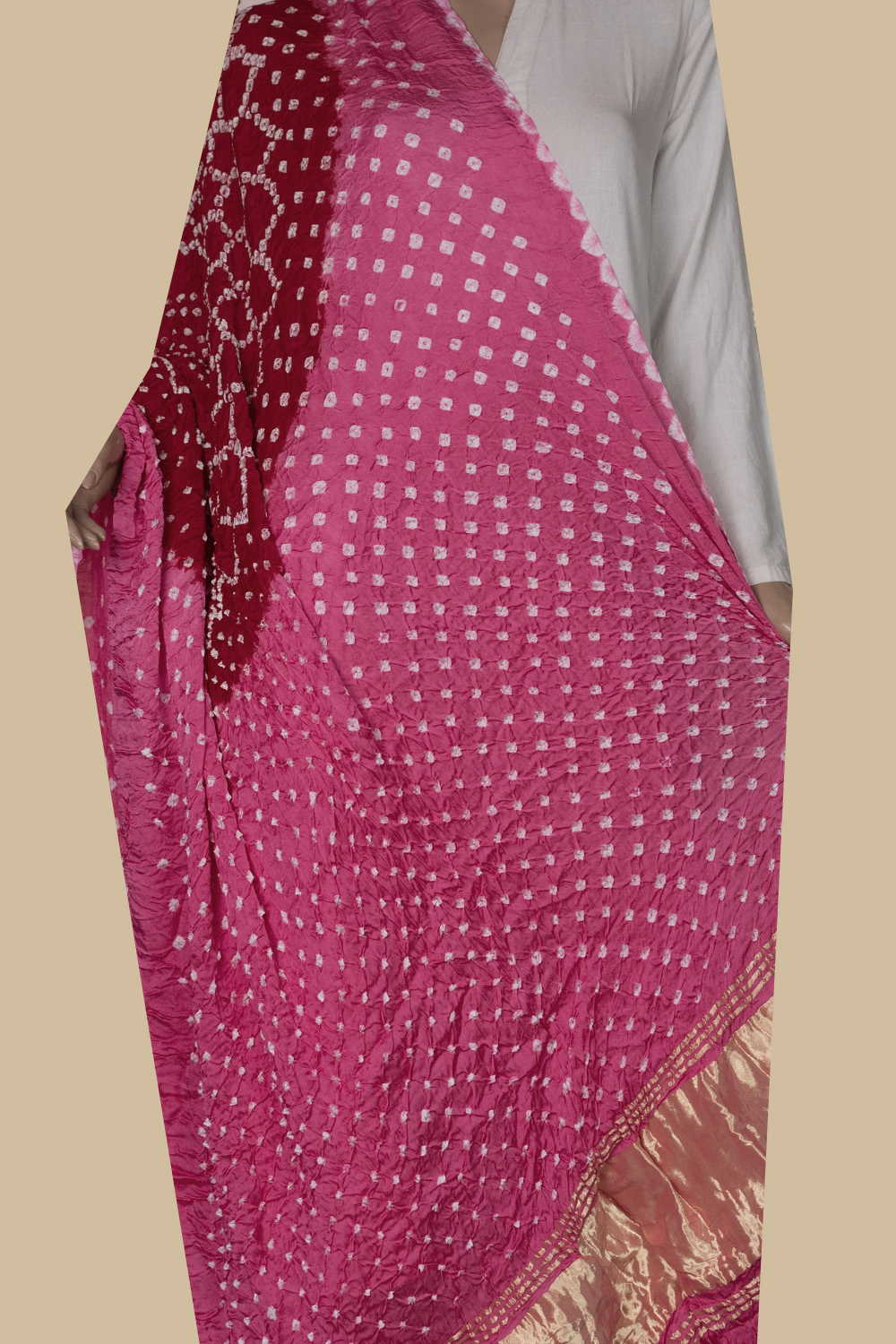 Bandhani Dupatta - Matkatus