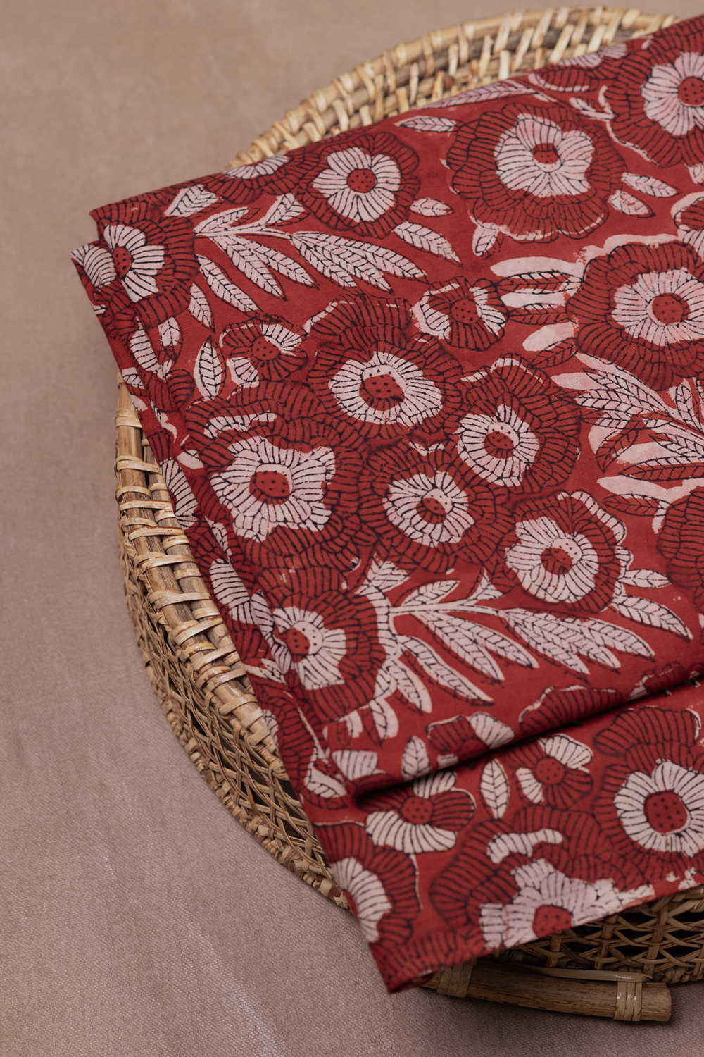 Block Printed Fabric-Matkatus 