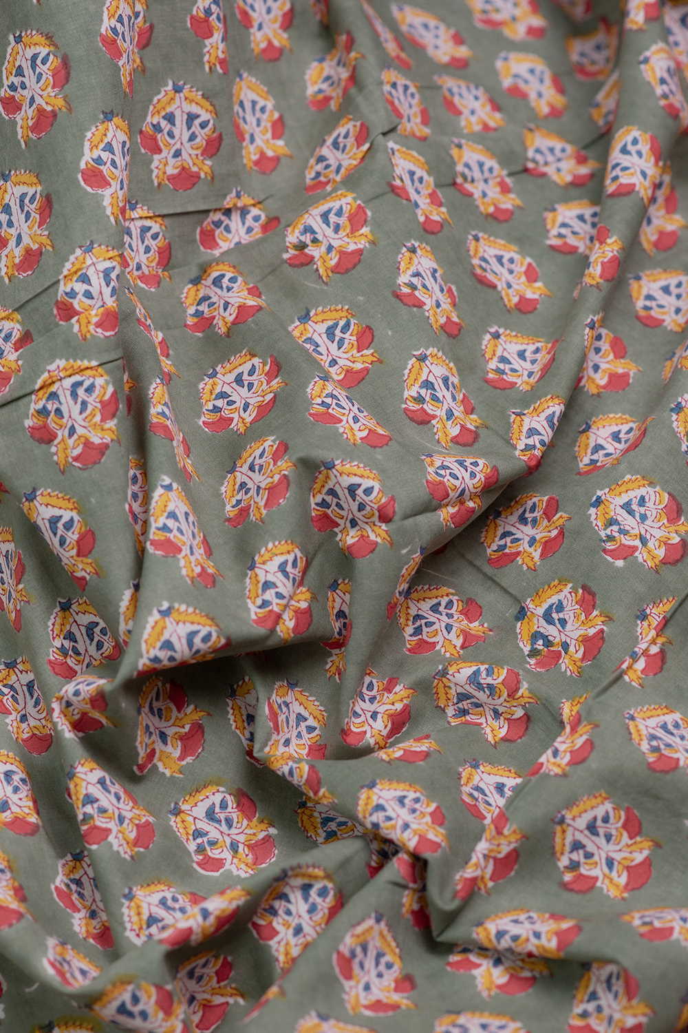 Block printed fabrics - Matkatus 