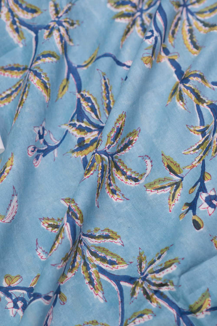 Block Printed Fabric-Matkatus 