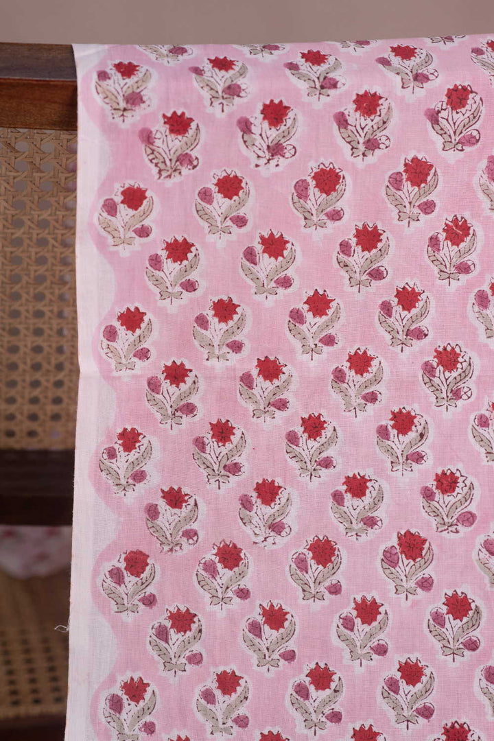Block Printed Fabric-Matkatus 