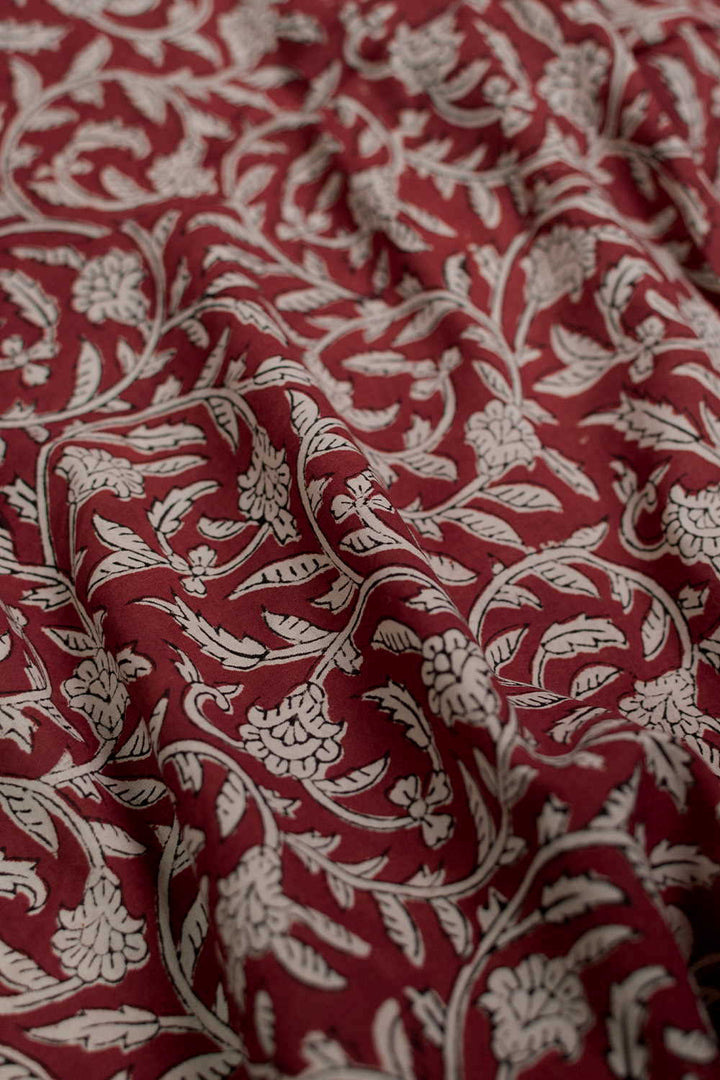 Block Printed Fabric-Matkatus 