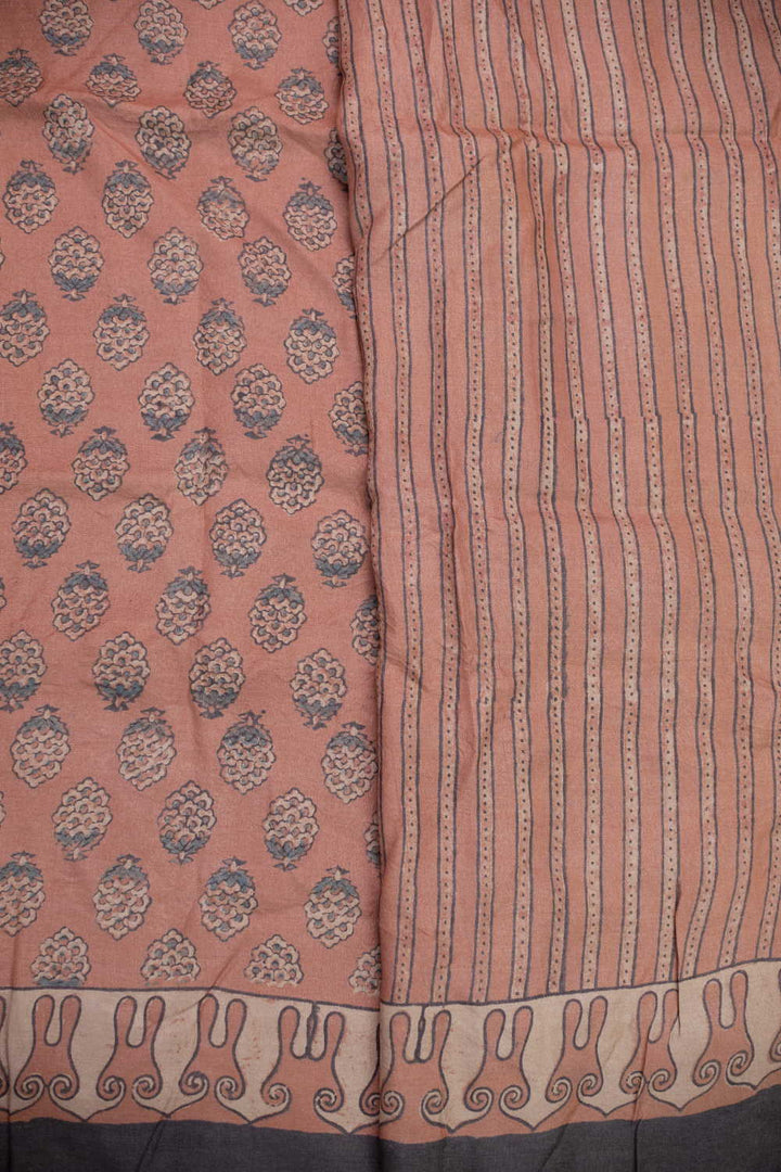 Block printed Sarees - Matkatus 