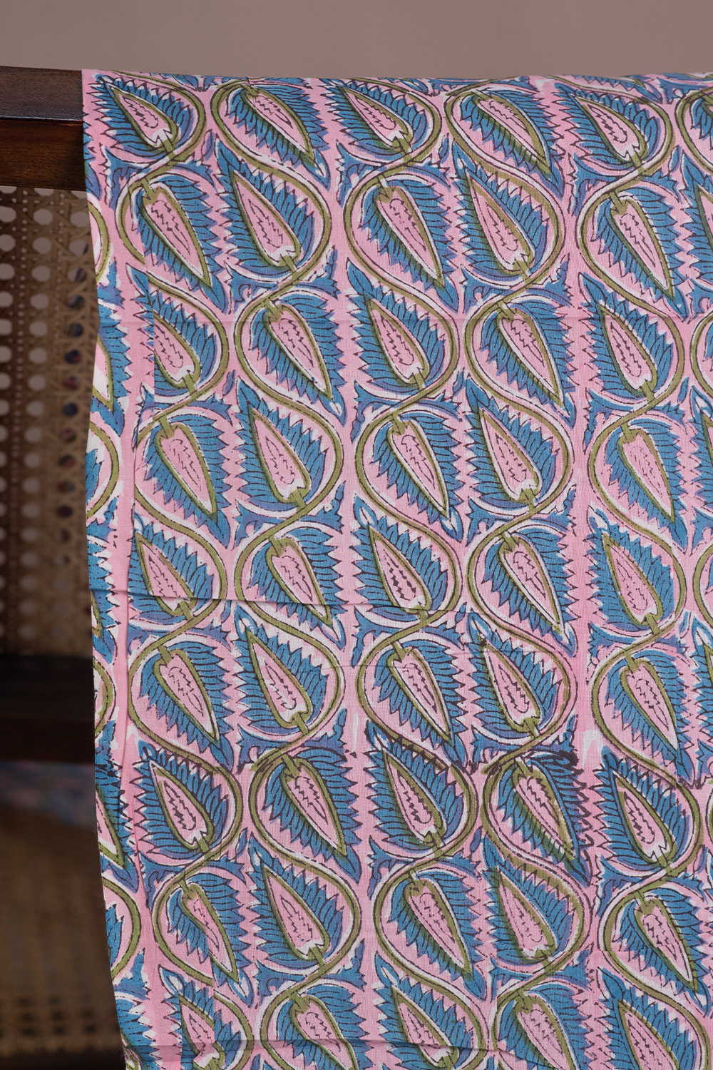 Block Printed Fabric-Matkatus 