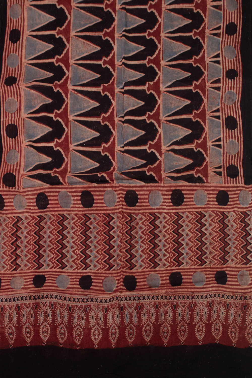 Ajrak Cotton Dupatta - Matkatus 