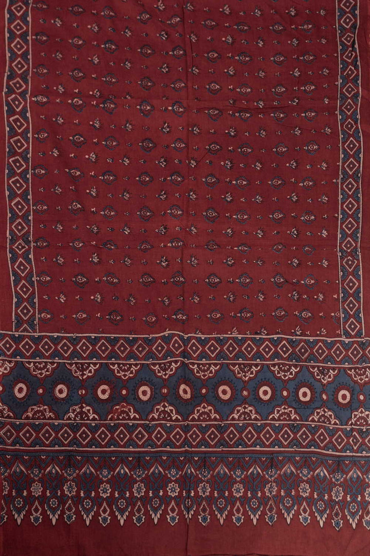 Ajrak Print Dupatta - Matkatus 