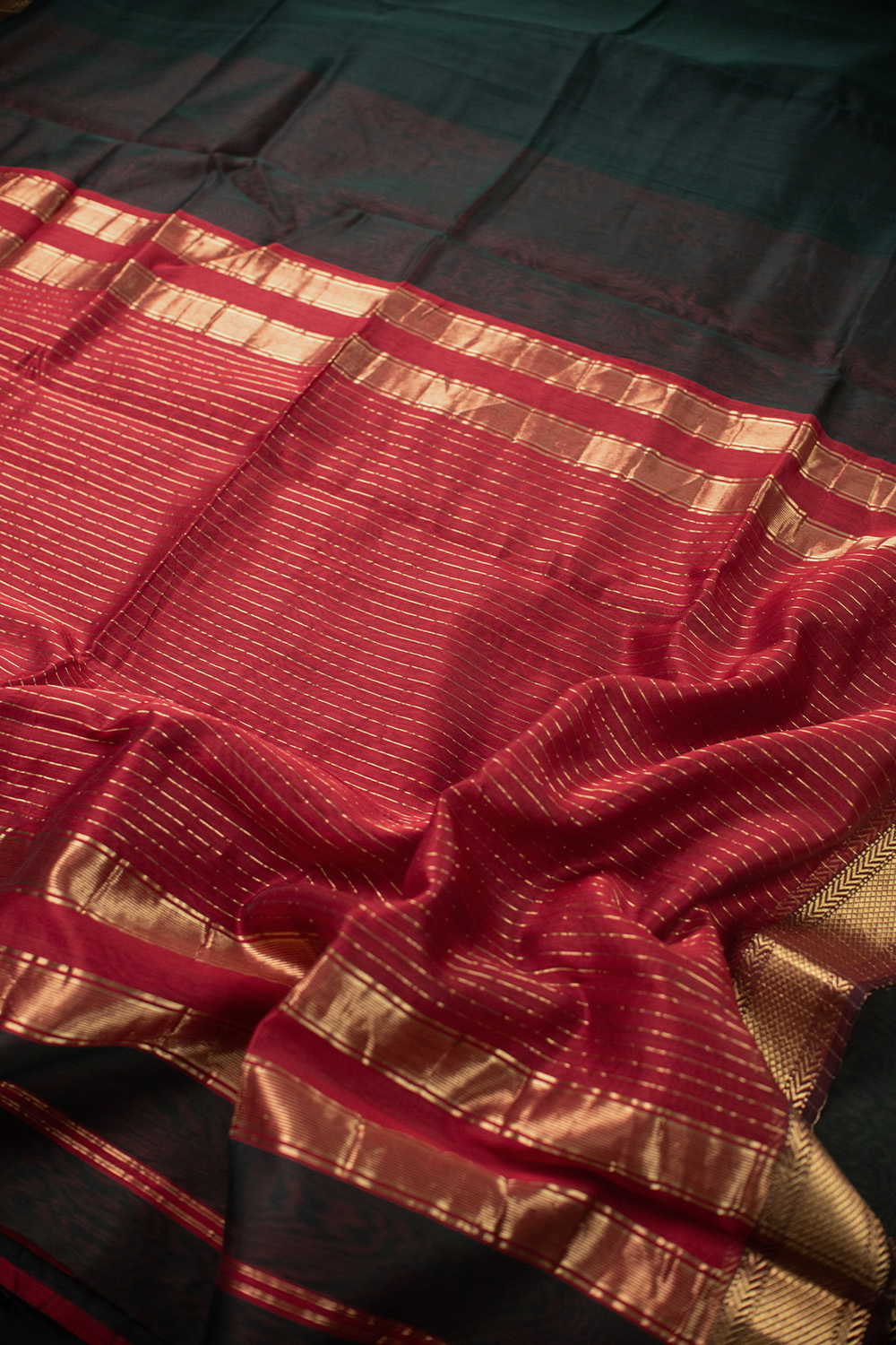 Maheshwari Silk Cotton Sarees - Matkatus 