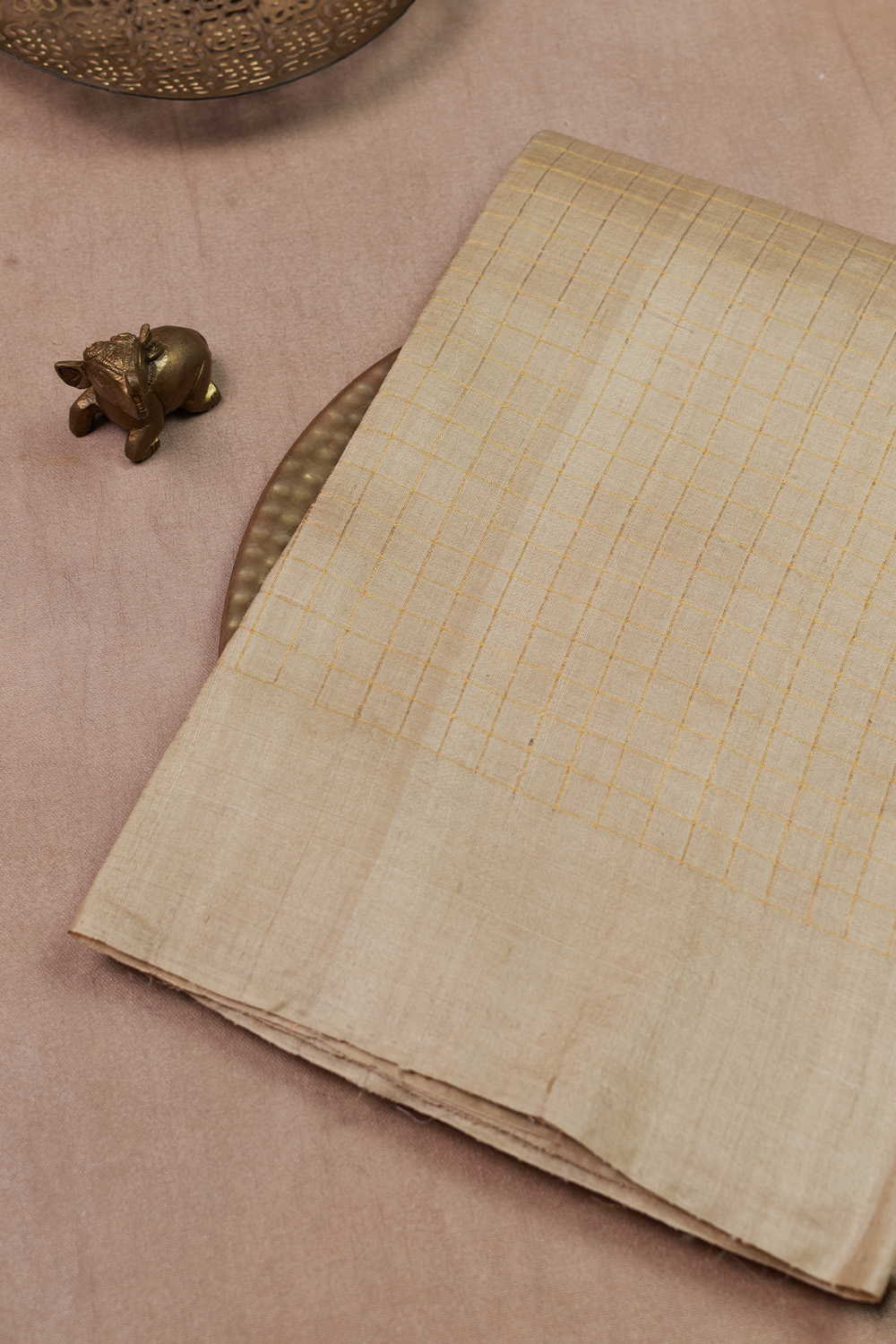 Tussar Silk Saree-Matkatus