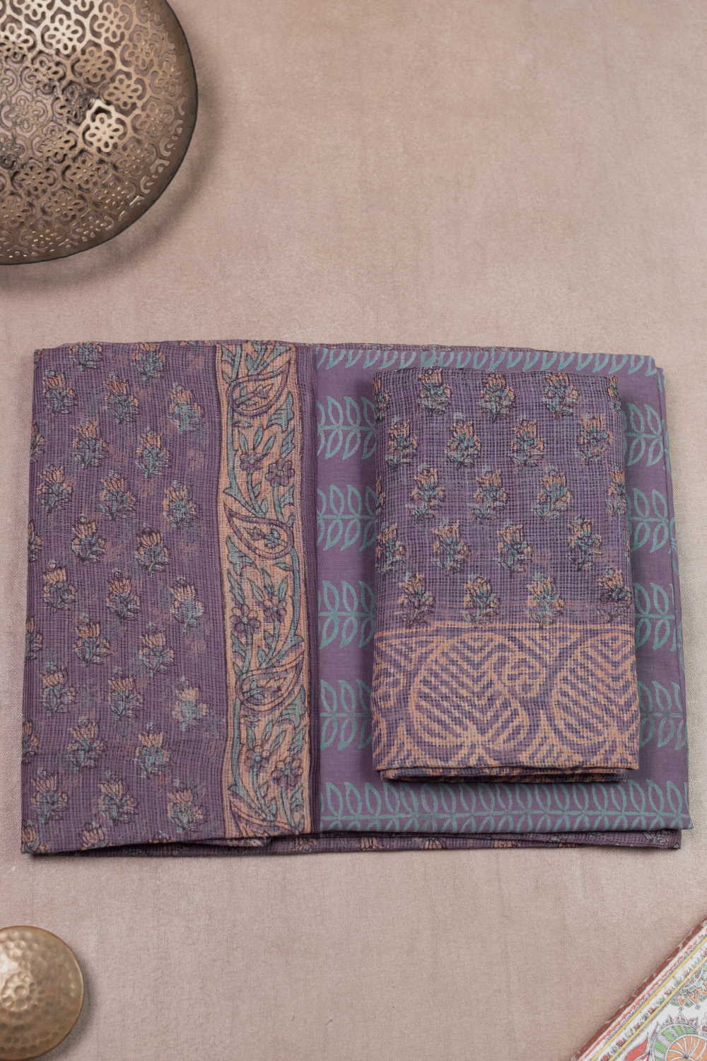 Block Printed Cotton Suits - Matkatus 