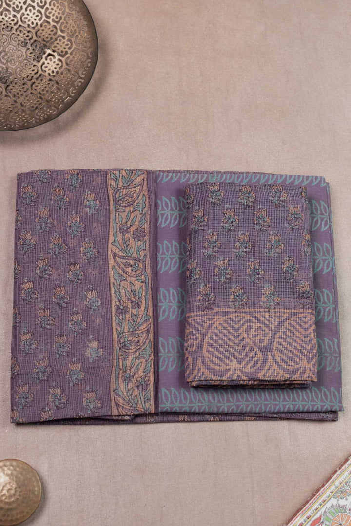 Block Printed Cotton Suits - Matkatus 