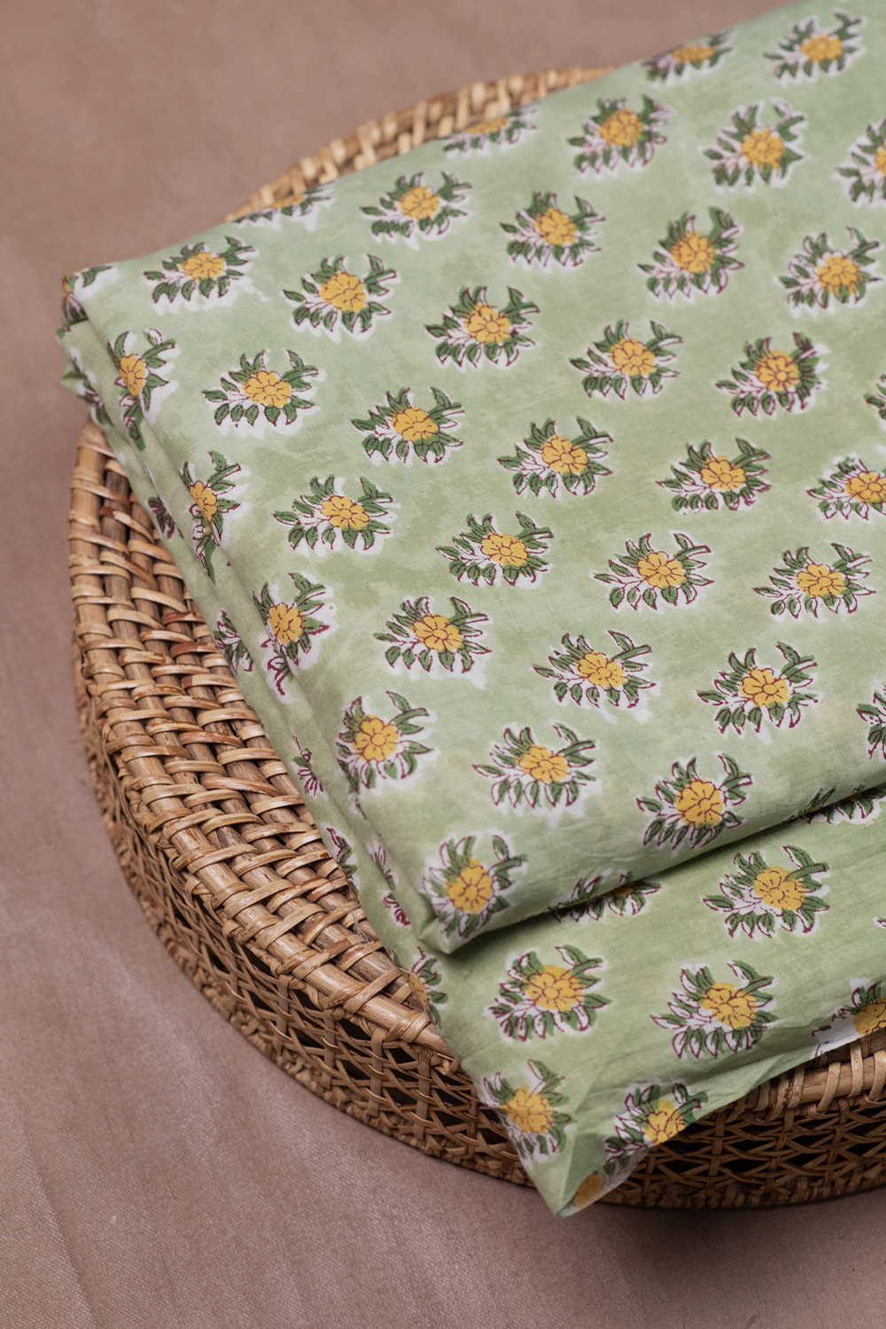 Block Printed Fabric-Matkatus 
