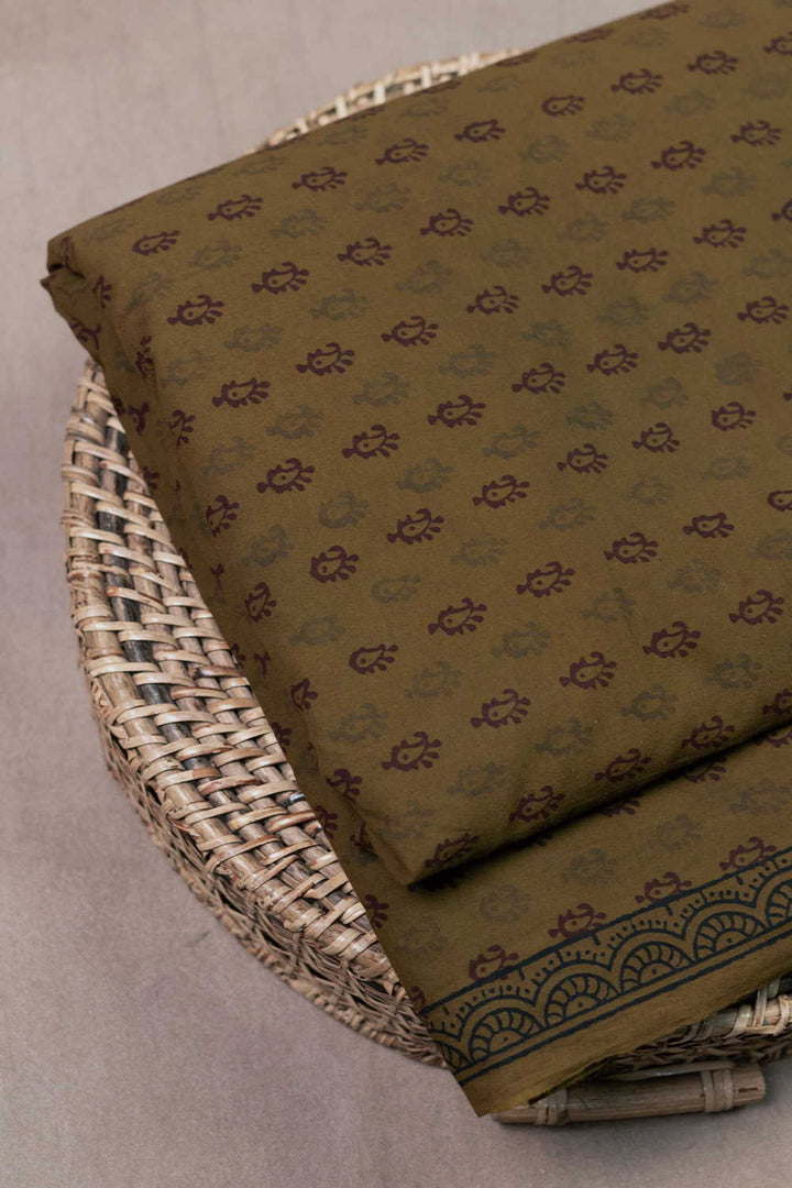 Little Motifs Bagh Cotton Fabric - 0.9m