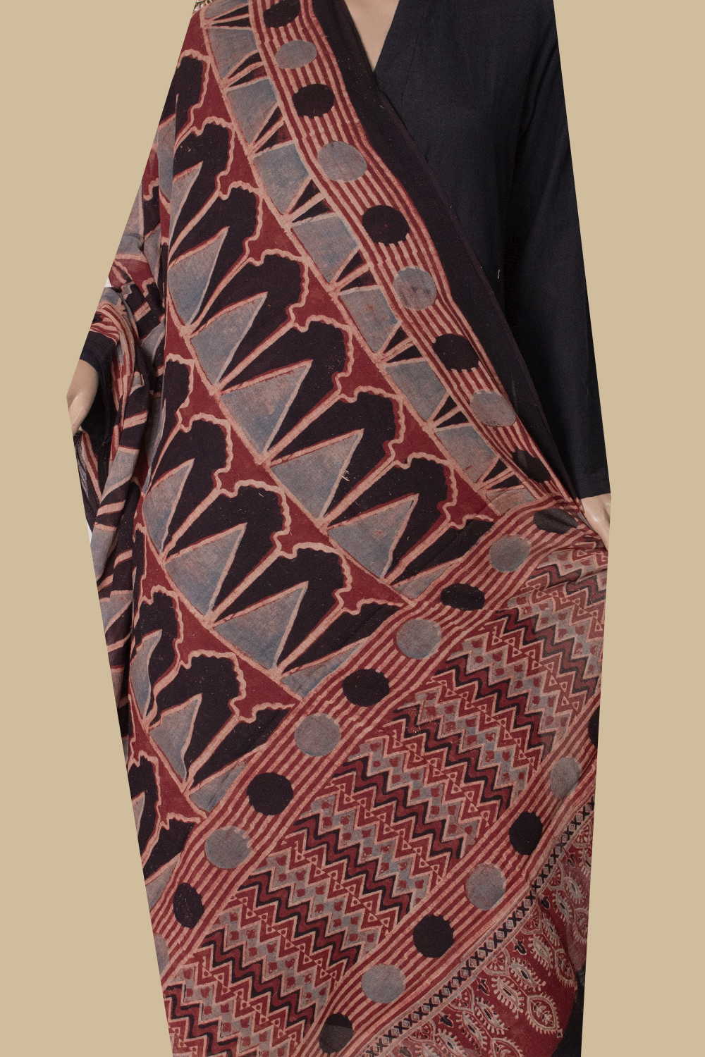 Ajrak Dupatta - Matkatus 