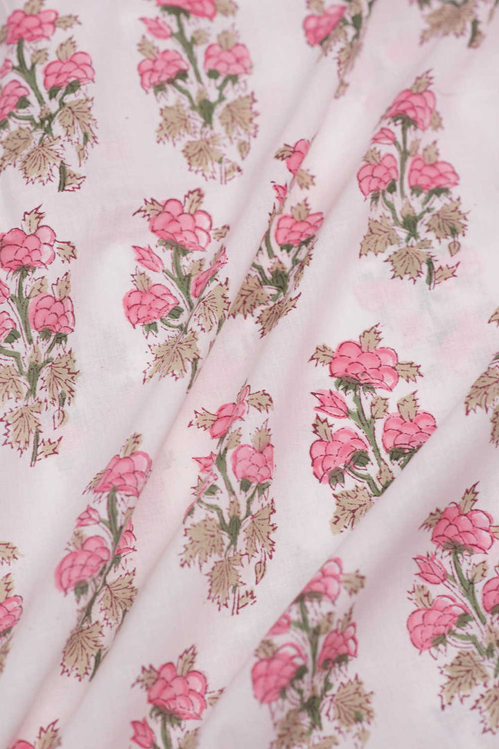 Sanganeri Cotton Fabric - Matkatus 