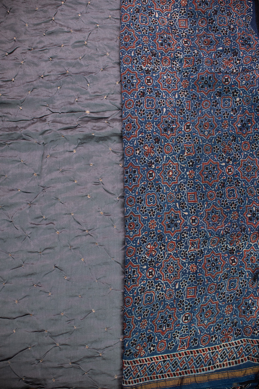 Ajrak Saree - Matkatus