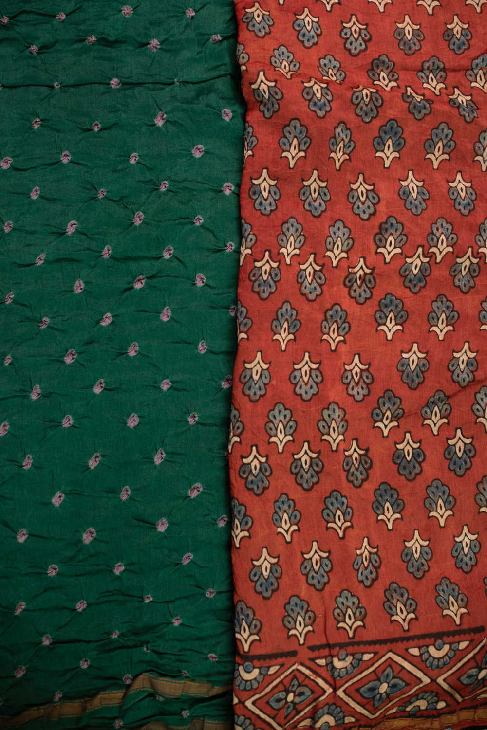 Ajrak Saree - Matkatus