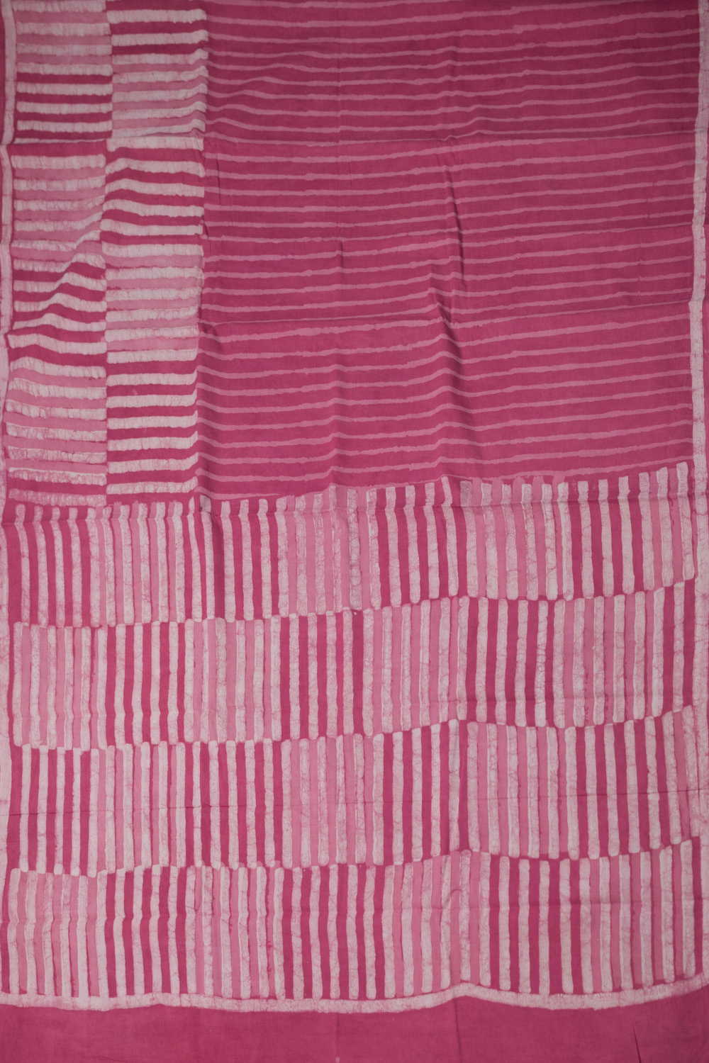 Block Printed Cotton Saree - Matkatus 