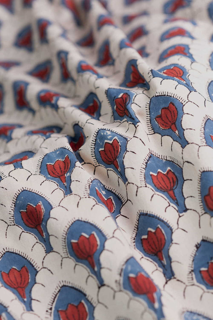 Block Printed Fabric- Matkatus 