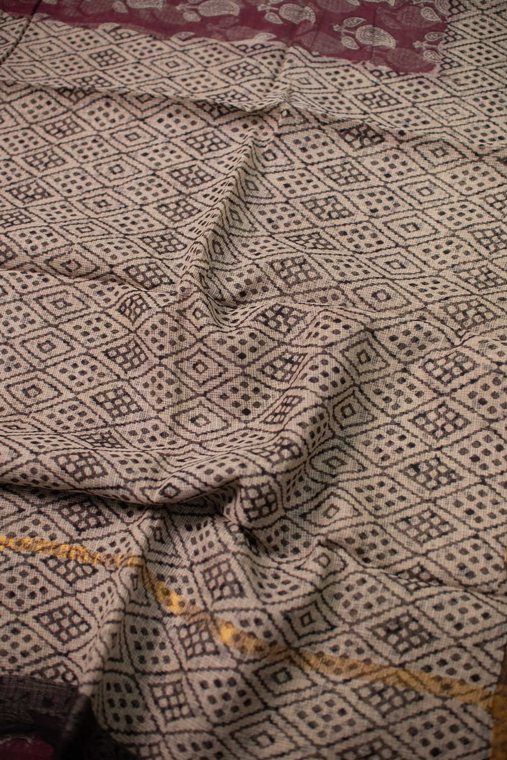 Block Printed Saree - Matkatus