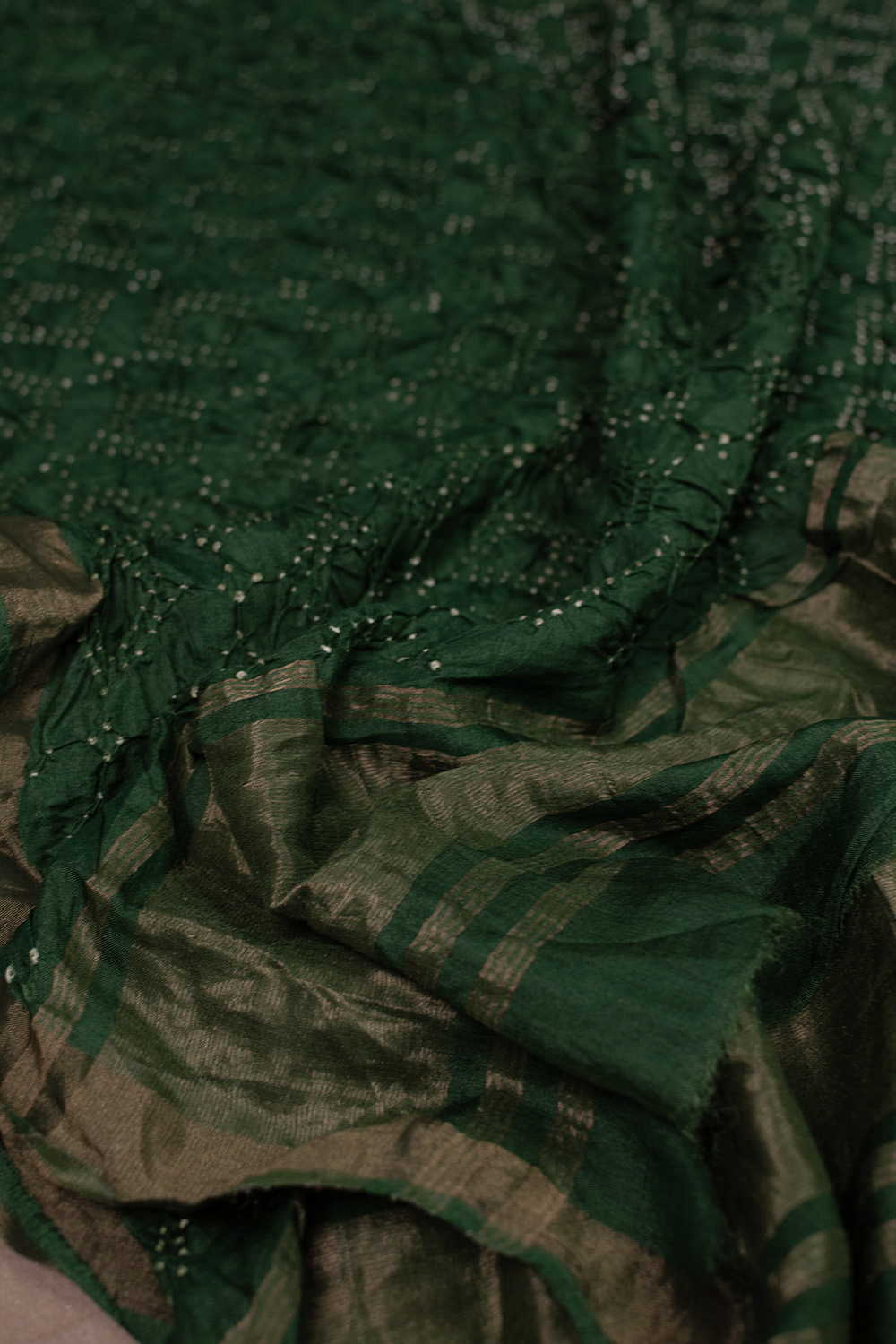 Bandhani Modal Silk Dupatta - Matkatus