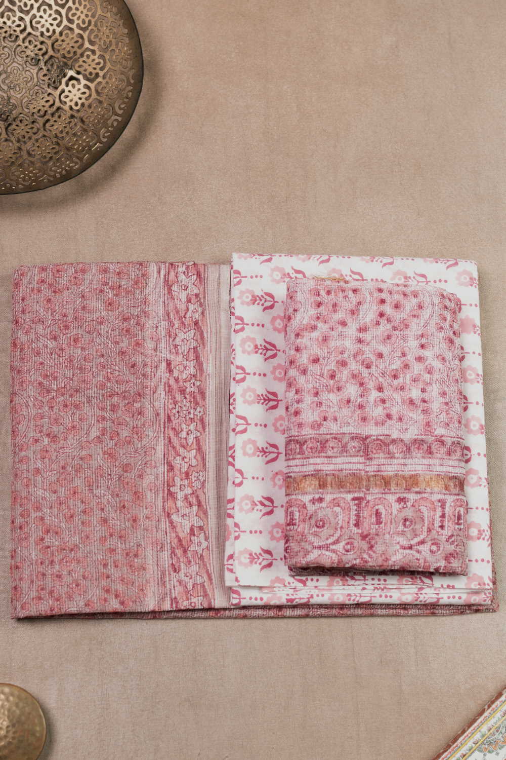 Block Printed Cotton Suits - Matkatus 