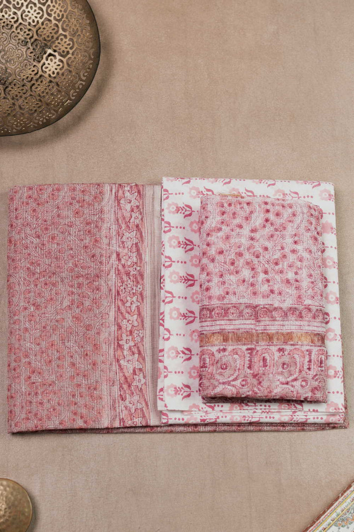 Block Printed Cotton Suits - Matkatus 