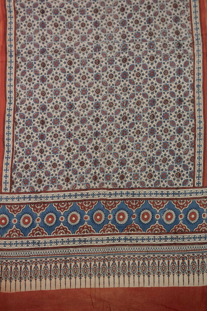 Block Printed Dupatta - Matkatus 