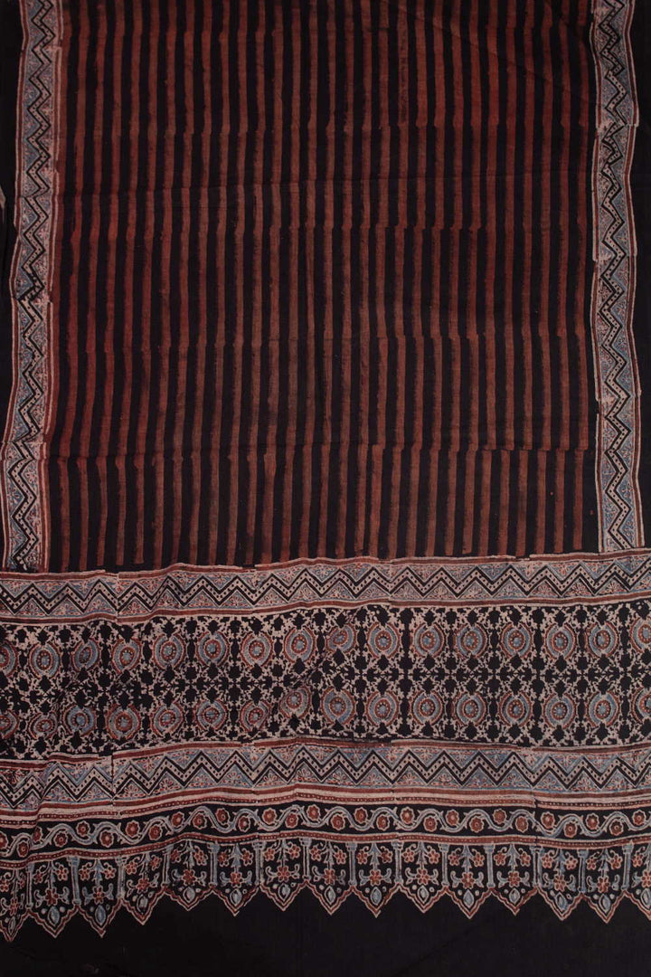 Ajrak Cotton Dupatta - Matkatus 