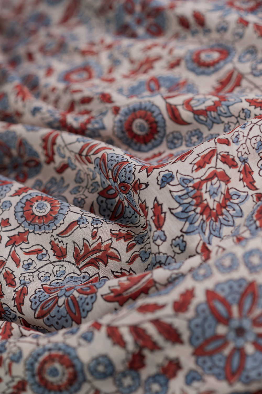 Block Printed Fabric - Matkatus 