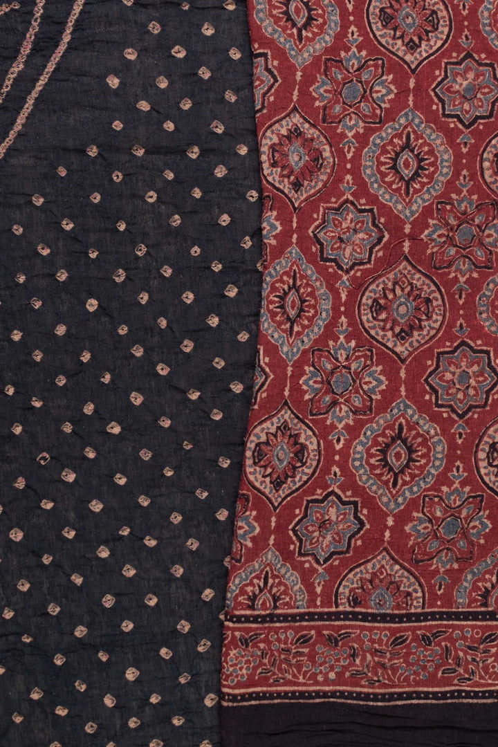 Bandhani Cotton  Saree - Matkatus 