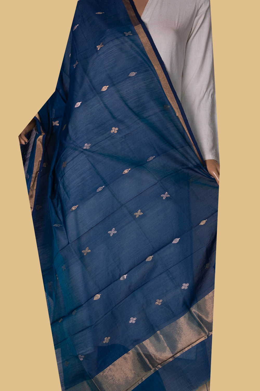 Handwoven Chanderi Dupattas - Matkatus