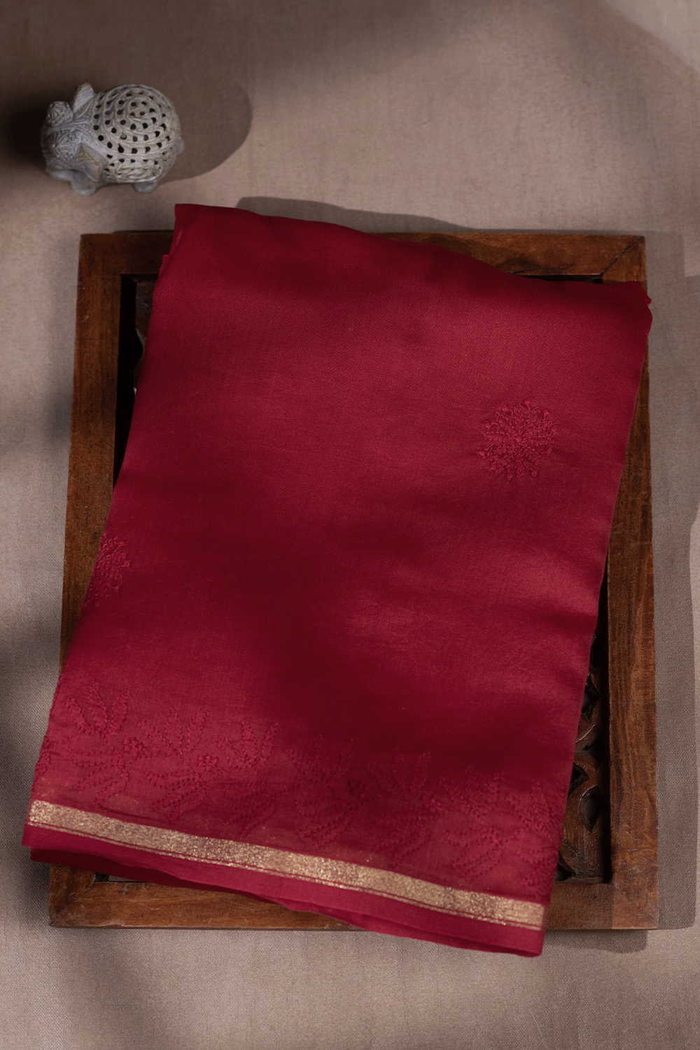 Embroidered Saree - Matkatus