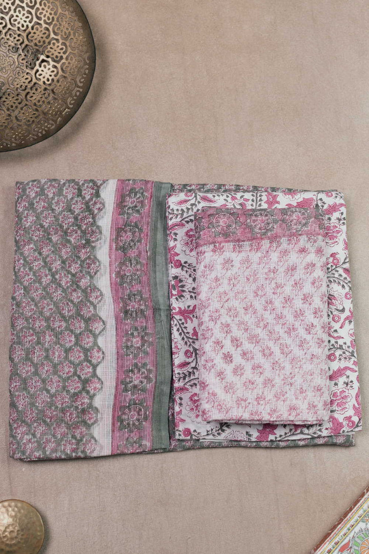 Block Printed Cotton Suits - Matkatus 
