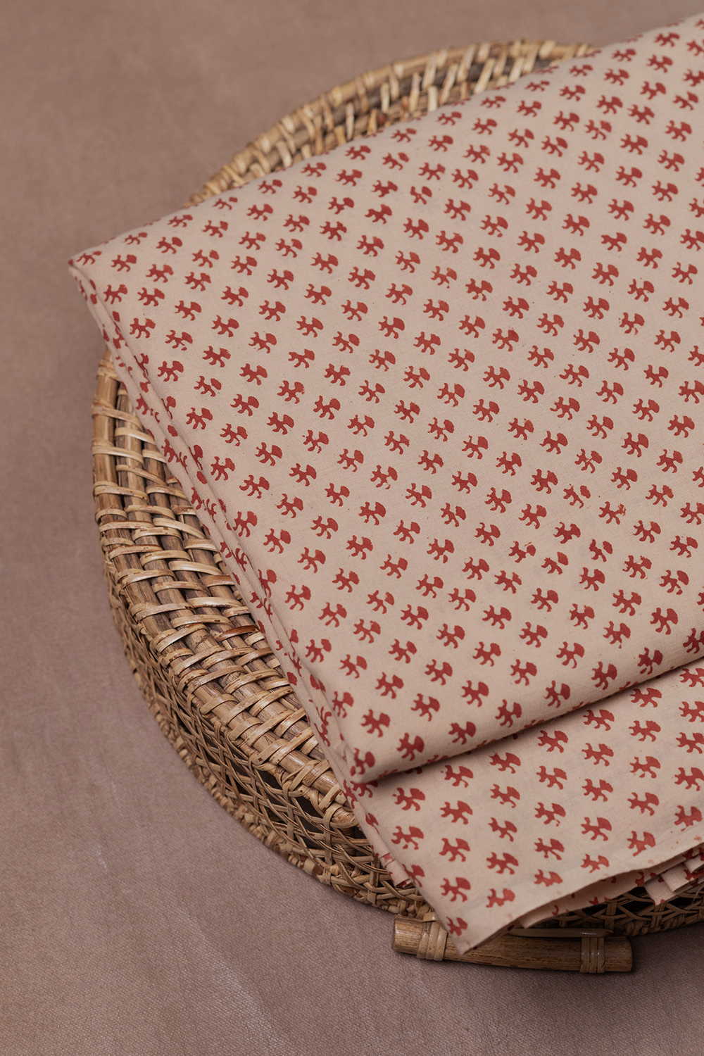 Block Printed Fabric-Matkatus 