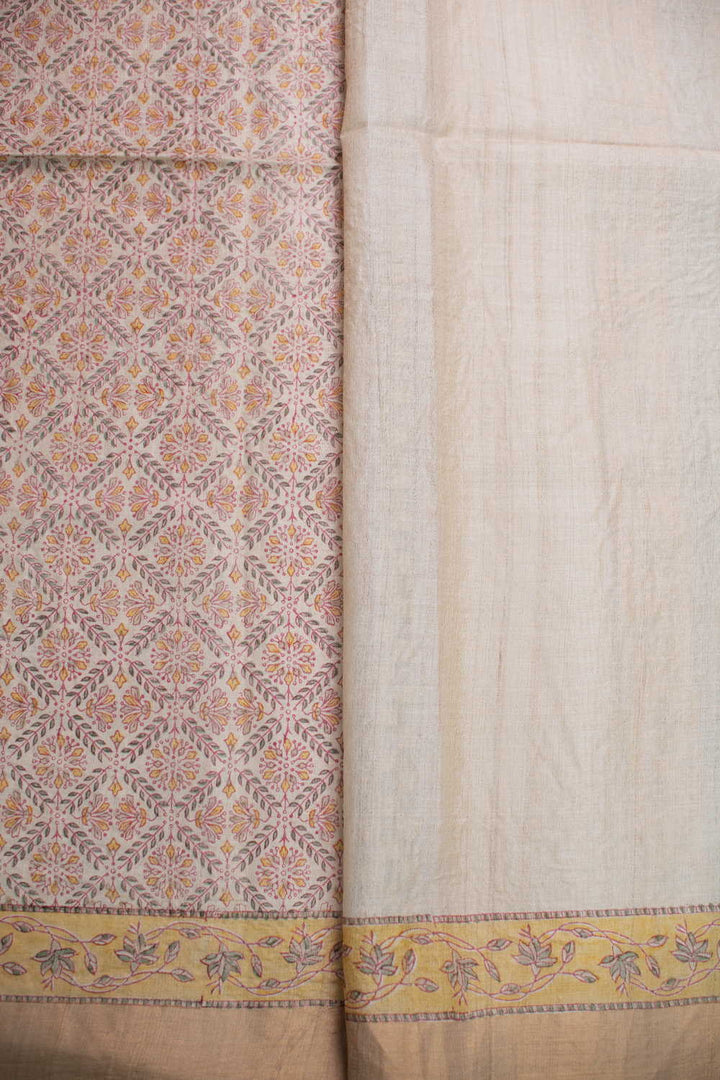Tussar Silk Saree - Matkatus 