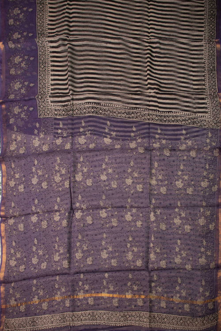 Block Printed Saree - Matkatus